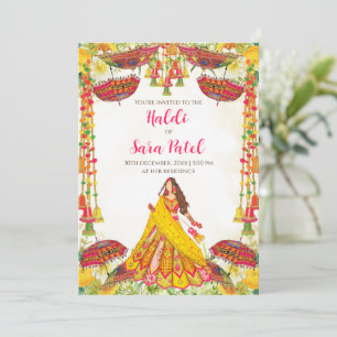 Haldi lädt & Holud Einladung Haldi ein
