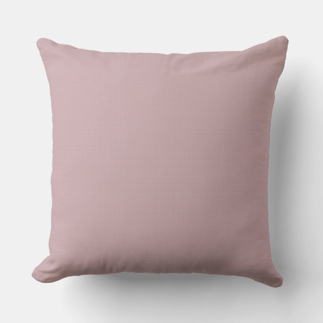 Hale Dusty Mauve Light Tattersall Kissen (Vorderseite)
