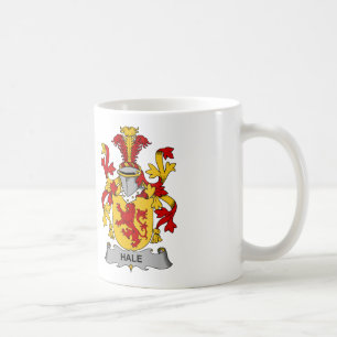Hale Familienwappen Tasse