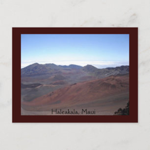 Haleakala, Maui-Postkarte Postkarte