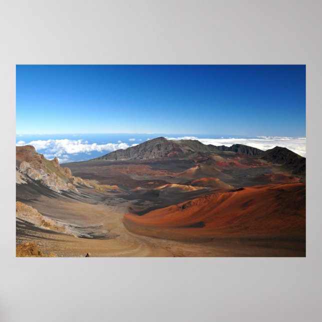 Haleakala Mountains Poster (Vorne)