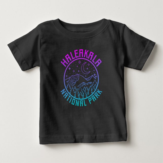 Haleakala National Park Hawaii USA Gradient Baby T-shirt (Vorderseite)