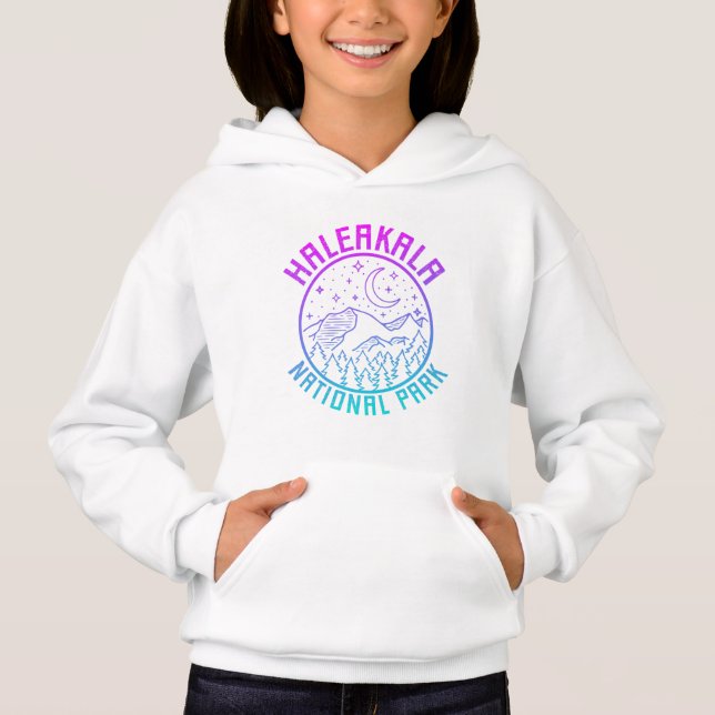 Haleakala National Park Hawaii USA Gradient Hoodie (Vorderseite)