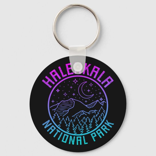 Haleakala National Park Hawaii USA Gradient Schlüsselanhänger (Vorderseite)