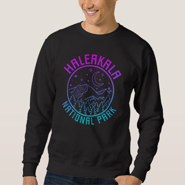 Haleakala National Park Hawaii USA Gradient Sweatshirt (Vorderseite)