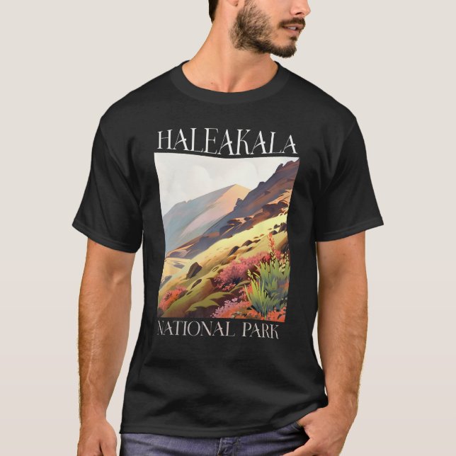 Haleakala National Park Maui Hawaii Nature Hiking  T-Shirt (Vorderseite)