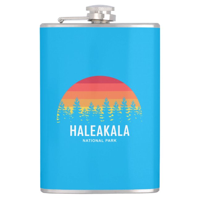 Haleakala-Nationalpark Flachmann (Vorderseite)