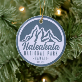 Haleakala Nationalpark Hawaii Keramik Ornament