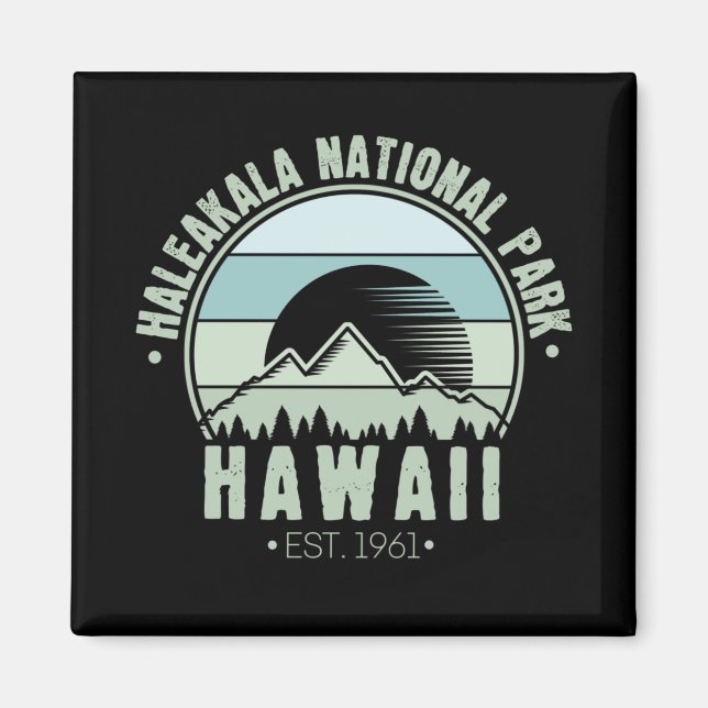 Haleakala Nationalpark Hawaii Magnet (Vorne)