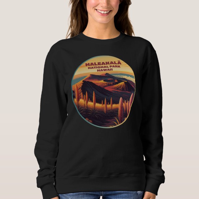 Haleakala Nationalpark Hawaii Sweatshirt (Vorderseite)