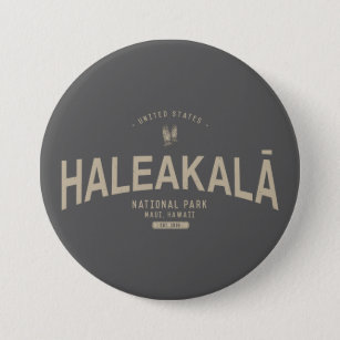 Haleakala Nationalpark Hawaii Urlaub Button