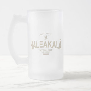 Haleakala Nationalpark Hawaii Urlaub Mattglas Bierglas