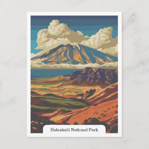 Haleakalā-Nationalpark, Hawaii USA Postkarte