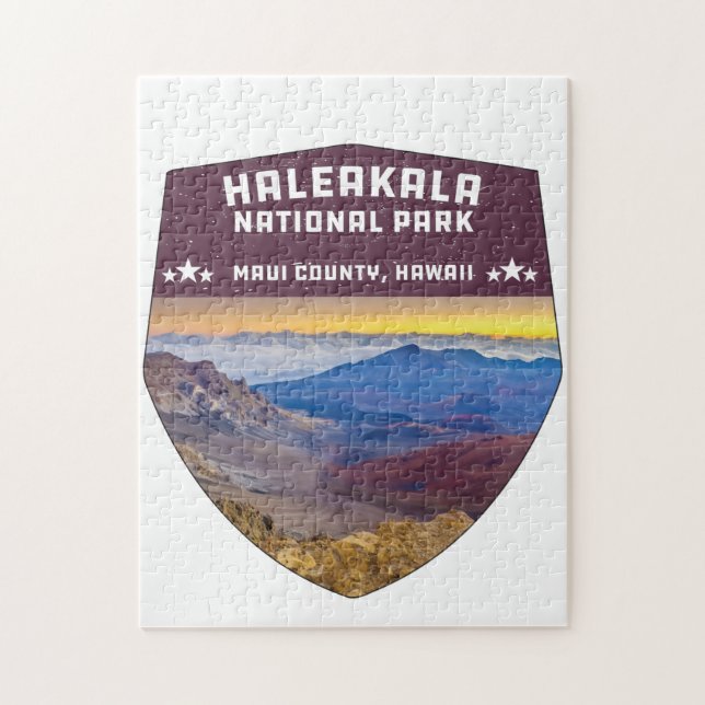 Haleakala Nationalpark Hawaii Vulkan Souvenir Puzzle (Vertikal)