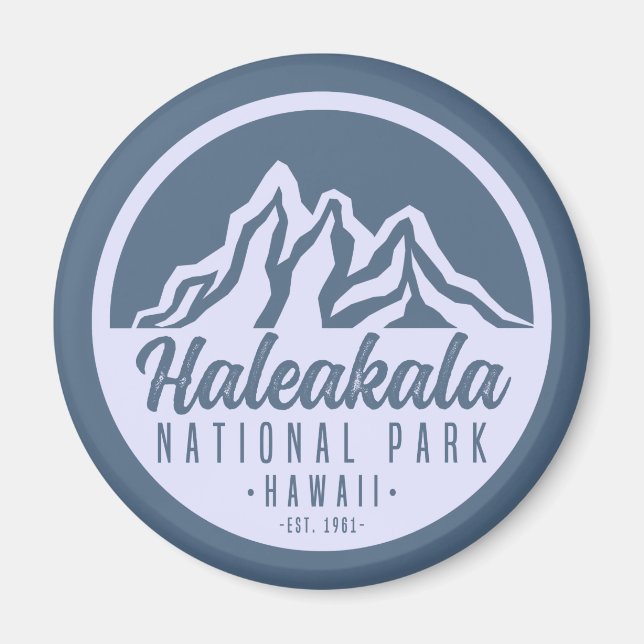 Haleakala Nationalpark Hawaii Wandern Magnet (Vorne)