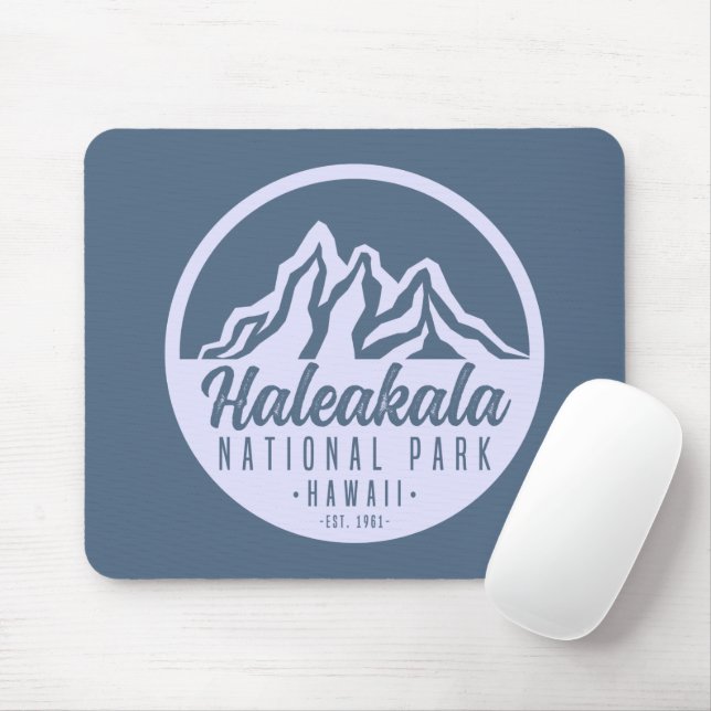 Haleakala Nationalpark Hawaii Wandern Mousepad (Mit Mouse)