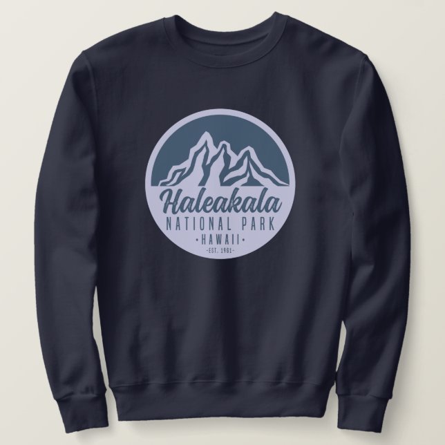 Haleakala Nationalpark Hawaii Wandern Sweatshirt (Design vorne)