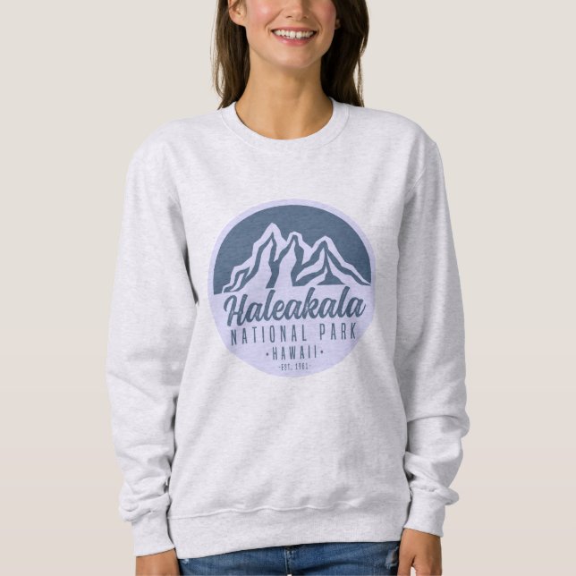 Haleakala Nationalpark Hawaii Wandern Sweatshirt (Vorderseite)