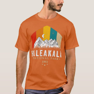 Haleakala Nationalpark Maui Hawaii 1961 Retro Sun T-Shirt