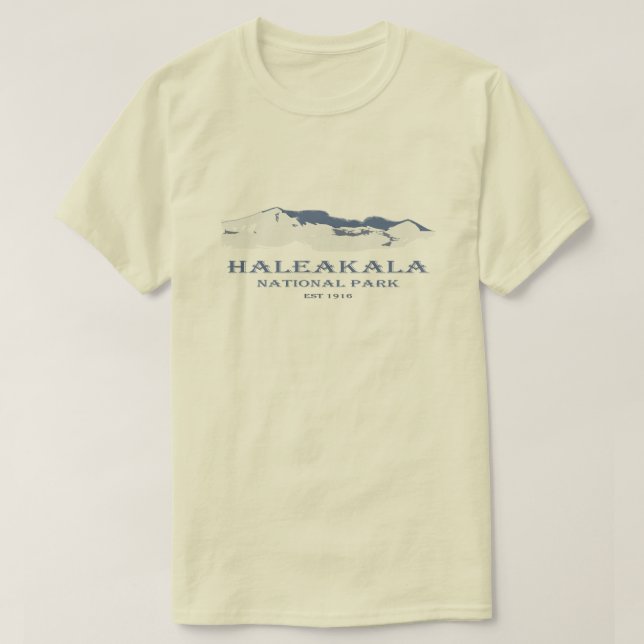 Haleakala Nationalpark Maui Hawaii T-Shirt (Design vorne)