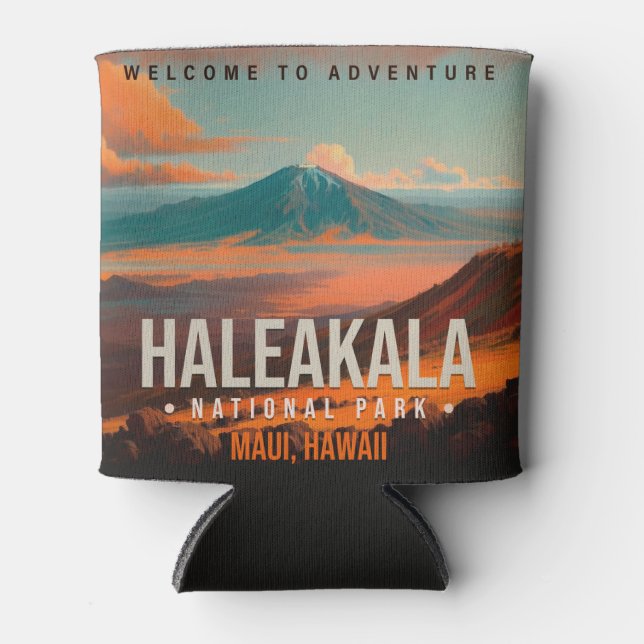 Haleakala Nationalpark Maui Hawaii Vintag Dosenkühler (Vorderseite)