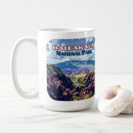 Haleakala Nationalpark Maui Vulkan Hawaii Kaffeetasse