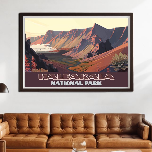 Haleakala Nationalpark Maui Vulkan Krater Poster (Von Creator hochgeladen)