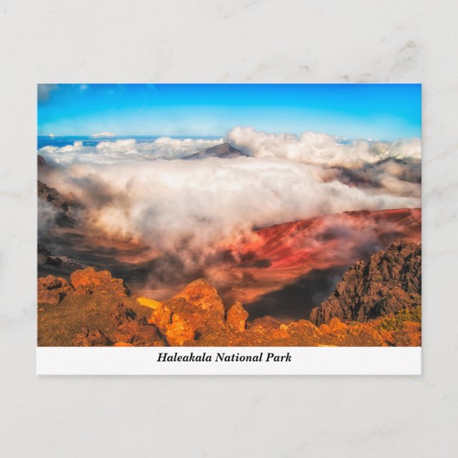 Haleakala Nationalpark Postcard Postkarte (Vorderseite)