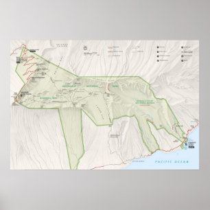 Haleakala-Nationalpark Poster