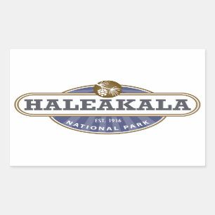 Haleakala-Nationalpark Rechteckiger Aufkleber