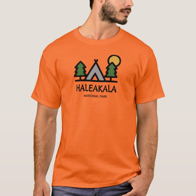 Haleakala-Nationalpark T-Shirt (Vorderseite)