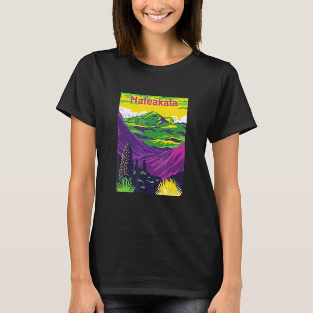 Haleakala-Nationalpark T-Shirt (Vorderseite)