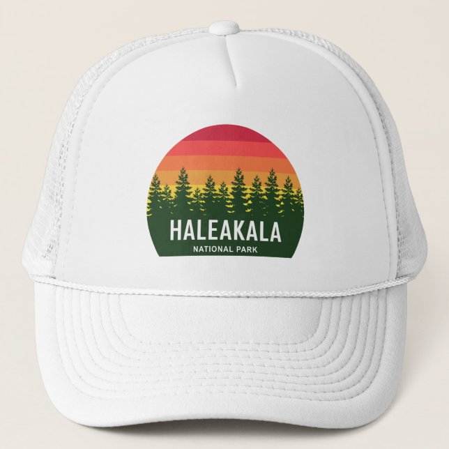 Haleakala-Nationalpark Truckerkappe (Vorderseite)
