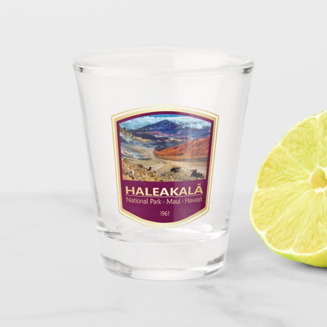 Haleakala NP (PF1) Schnapsglas (Vorderseite)