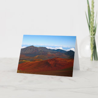 Haleakala Vulkan, Maui Karte