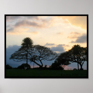 Haleiwa Sunset Poster