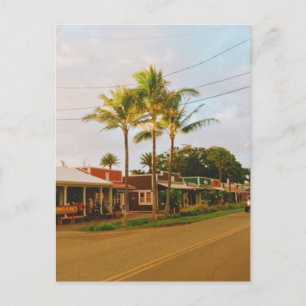 Haleiwa Surfer-Stadt  Feiertagspostkarte
