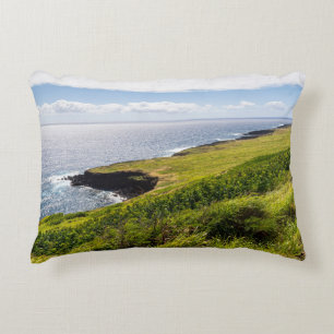 Haleokan-Blick und Pazifischer Ozean Dekokissen