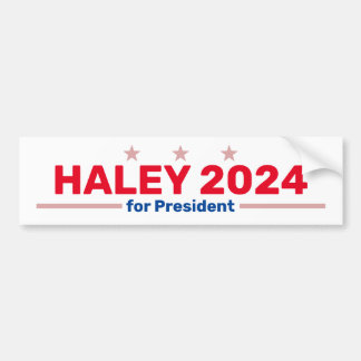 Haley 2024 Autoaufkleber