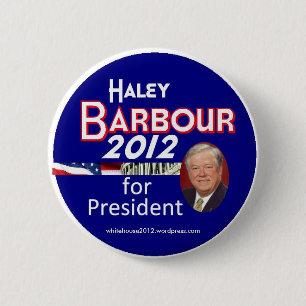 Haley Barbour 2012 Button