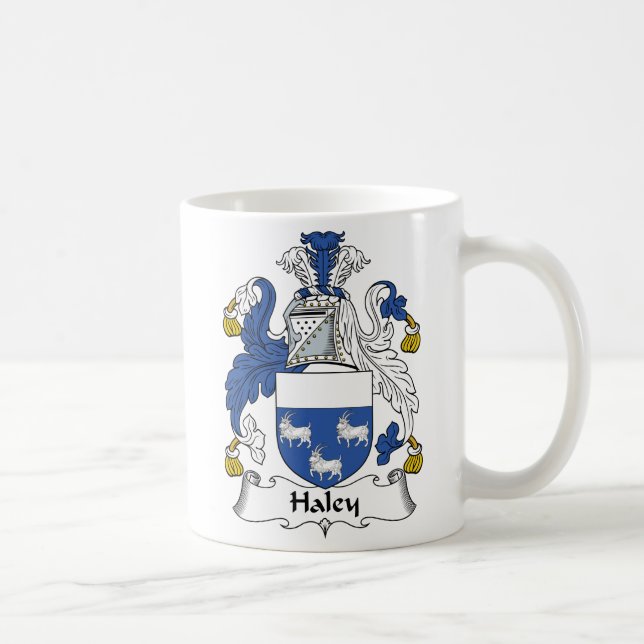 Haley Familienwappen Tasse (Rechts)