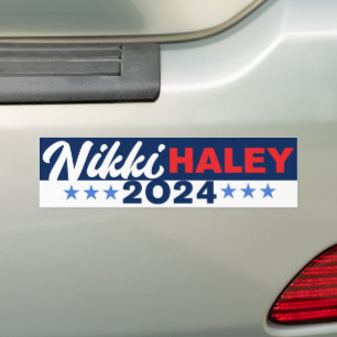 Haley für Präsident Nikki Haley 2024 Autoaufkleber