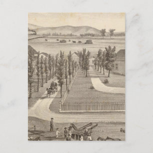 Haley res, Bauernhof Postkarte