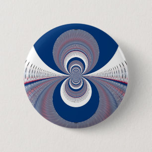 Half Blau Button