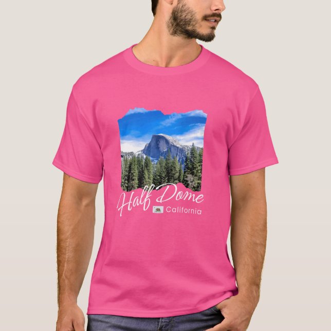 Half Dome Berg T-Shirt (Vorderseite)