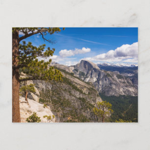 Half Dome Landschaft, Kalifornien Postkarte