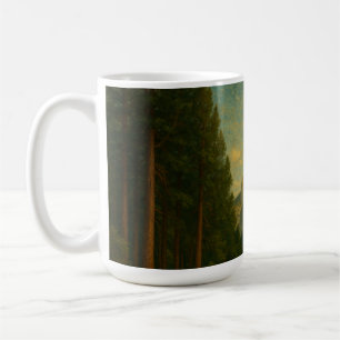 Half Dome und Bäume vom Yosemite Valley  Kaffeetasse