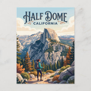 Half Dome USA Postkarte