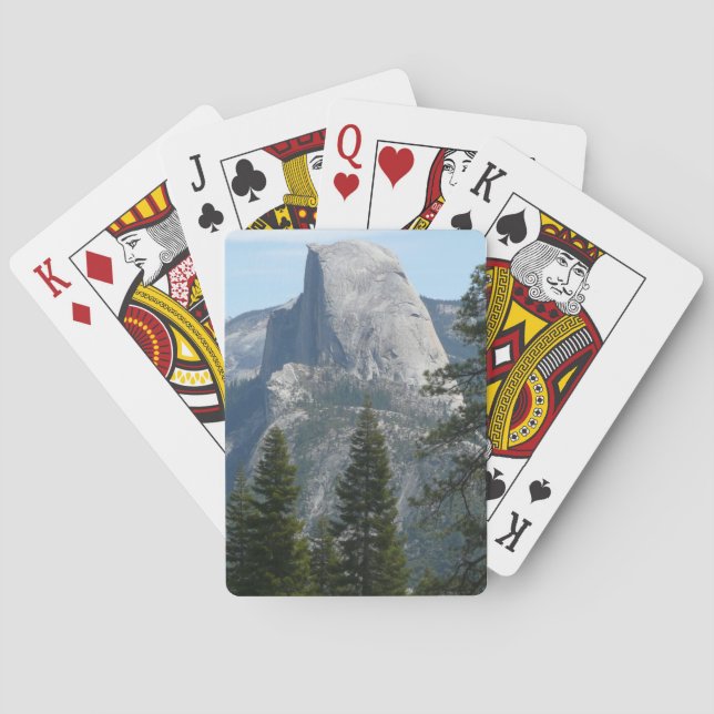 Half Dome vom Panorama Trail I Spielkarten (Rückseite)