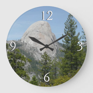 Half Dome vom Panorama Trail II Große Wanduhr